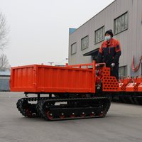 Machine de construction 5 tonnes 8 tonnes 10 tonnes Camion sur chenilles diesel Dumper