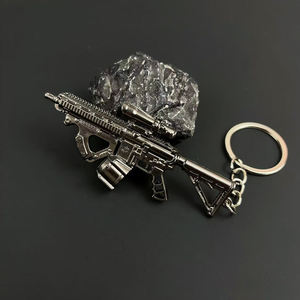 Mini-pistolet jouet en alliage, modèle de pendentif pour sac à dos ou porte-clés, accessoire de jeu - Product Image 2