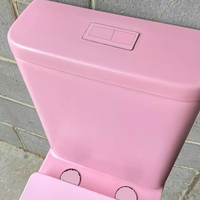 WC à base ovale, pour salle de bain et cuisine industrielles, WC monobloc deux pièces, réservoir à double chasse, sanitaires certifiés CE Watermark