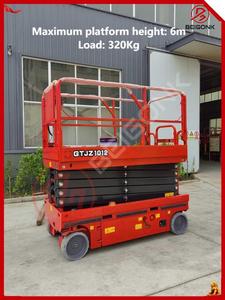 Hot Bán Tự Hành Mini Cắt Kéo Điện Nâng Thủy Lực Trên Không Nền Tảng Làm Việc Của 6M-18M Điều Kiện Mới Chuỗi Sling - Product Image 4