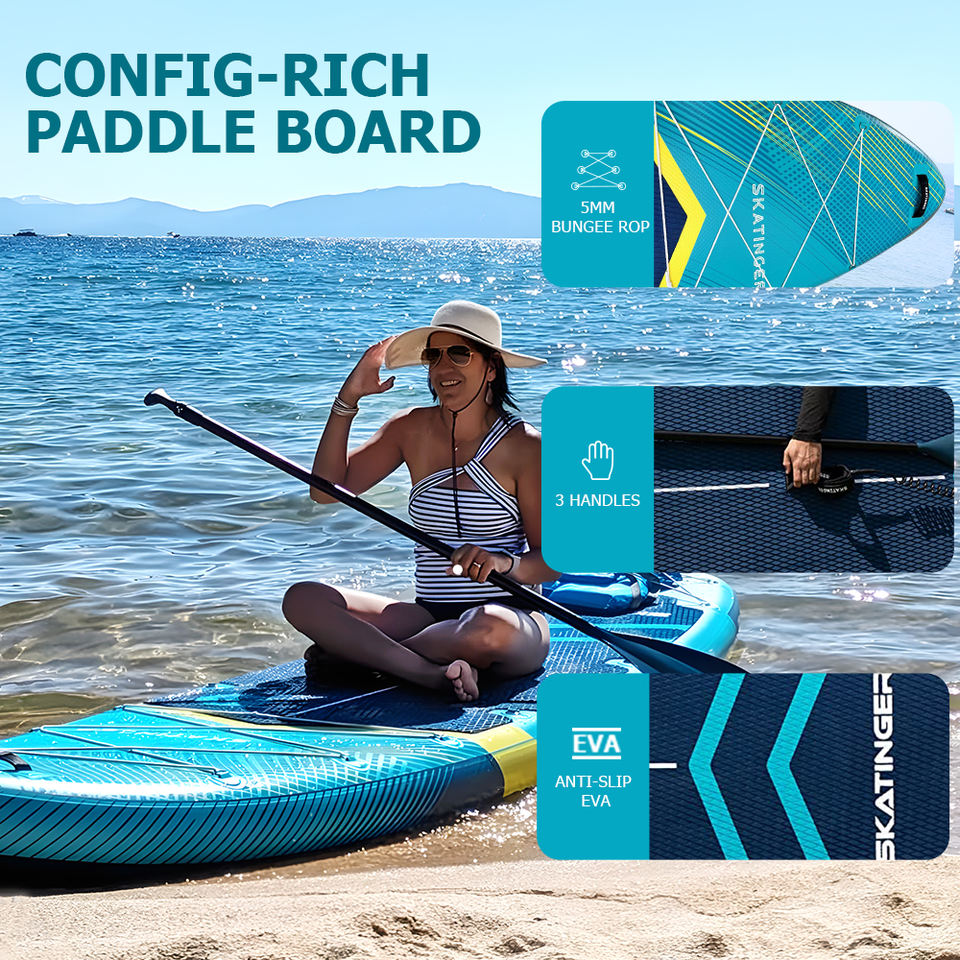 Skatinger US Warehouse Inflatable Stand-Up Paddle Board 11'6... 5