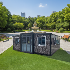 Casa Container Prefabbricata di Lusso da 20 Piedi con Porta Laterale, Costruita per Applicazioni Camerette, in Vendita - Product Image 1