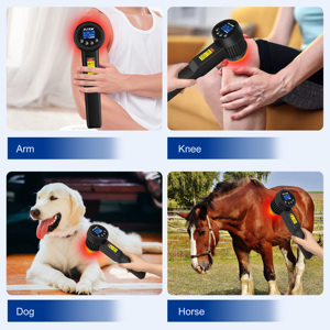 Láser de Terapia de Tejido Profundo de 3W para el Hogar y Láser Frío Veterinario para la Inflamación Equina y la Rehabilitación Articular - Product Image 4