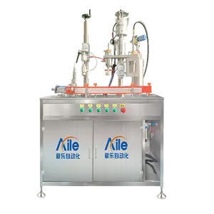 Easy operating and high precision aerosol production machine are used for making air fresheners and cleaning sprays