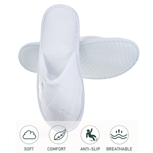 Otel terlikleri mercan polar toplu otel tek kullanımlık terlik lüks otel Unisex terlik - Product Image 3