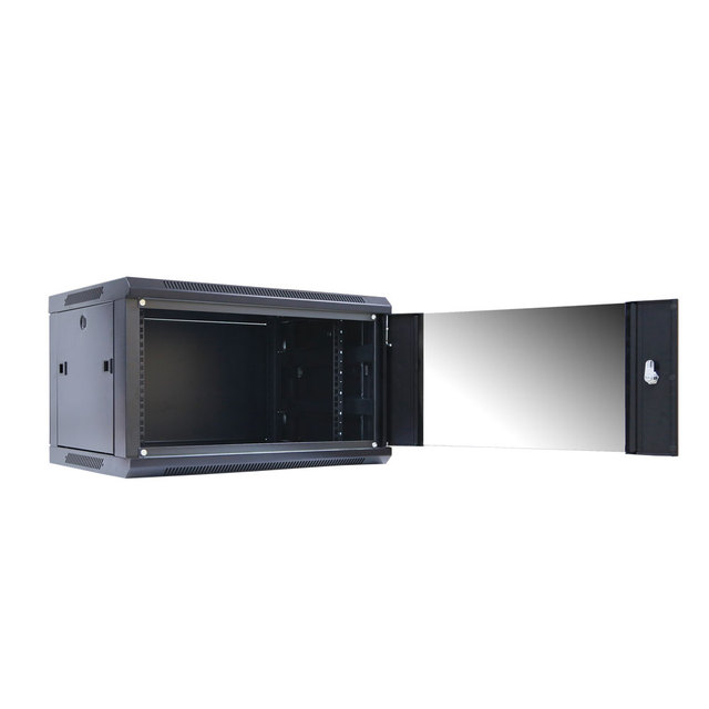 Customizable 19-Inch Server Rack for Data Center & Computer Equipment SPCC Wall Mount Flat Pack in Stock