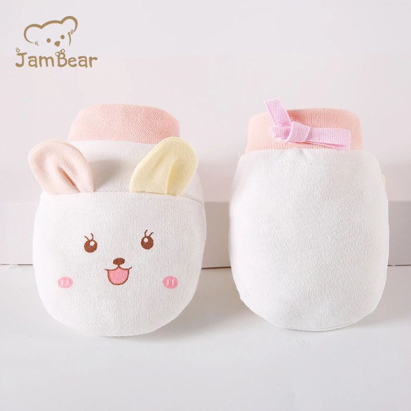 Симпатичные детские варежки, мягкие простые дешевые варежки для новорожденных, оптом