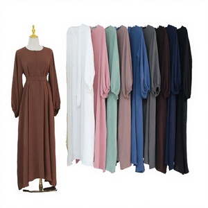 ซิเฟิง รับผลิตเสื้อผ้าคุณภาพสูงแบบขายส่ง ชุดอาบายะแขนยาวผ้าโพลีเอสเตอร์ ระบายอากาศได้ดี สำหรับฤดูใบไม้ร่วง สไตล์ดูไบ ตะวันออกกลาง และตุรกี - Product Image 3