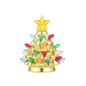 Decoraciones Navideñas 2026, Árbol <span class=keywords><strong>de</strong></span> <span class=keywords><strong>Navidad</strong></span> LED Vintage, Árbol <span class=keywords><strong>de</strong></span> <span class=keywords><strong>Navidad</strong></span> <span class=keywords><strong>de</strong></span> <span class=keywords><strong>Mesa</strong></span> con Luces LED, Bombillas Multicolores y Adorno <span class=keywords><strong>de</strong></span> Estrella - Product Image 5