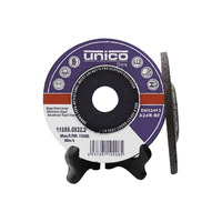 Disque abrasif en oxyde d'aluminium UNICO FLEX EN12413, vente chaude, 4,5 pouces, 115x6,0x22 mm, meule pour métal