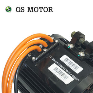 <span class=keywords><strong>QS</strong></span> 138 3000W <span class=keywords><strong>6000W</strong></span> max continu 72V 100KPH V1 moteur à entraînement central avec conception de poulie moto électrique moteur central à grande vitesse - Product Image 4