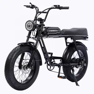 Vélo électrique à gros pneus UE batterie au lithium 20 pouces 80 km 750 watts vélo électrique tout-terrain urbain - Product Image 1