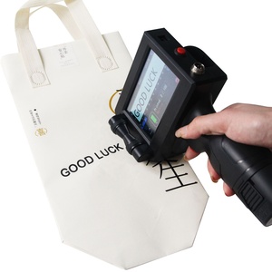 Handheld Inkjet Printer Logo Text <strong>Print</strong> on Clothes &amp; T-Shirt with Ink Cartridge