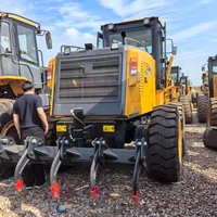 Niveleuse à lame d'occasion haute performance de 16 tonnes, modèle GR2153, avec moteur Cummins, pour la nivellement des routes et des terrains, à vendre