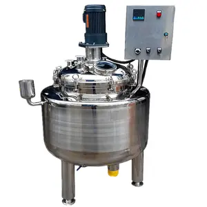 3000L Stainless Steel Tangki Reaksi/batch Pencampuran reaktor untuk Industri