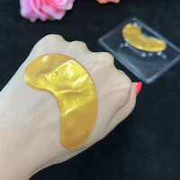 Patchs hydratants pour les yeux en or OEM en gros, masque contour des yeux au collagène et aux cristaux, hydratant, à l'acide hyaluronique et à la vitamine C, raffermissant et anti-âge