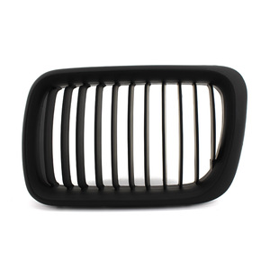 Grille de pare-chocs BMW E36 en plastique ABS noir mat, remplacement 1997-1999 - Product Image 3