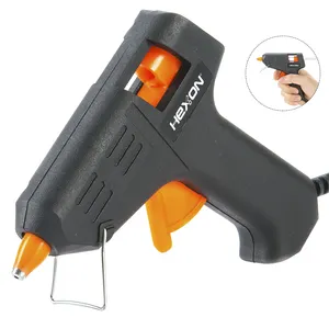 Black 10W high temp electric handmade DIY tool mini hot-melt hot glue gun