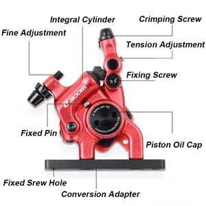 Étriers <span class=keywords><strong>de</strong></span> <span class=keywords><strong>frein</strong></span> à disque hydrauliques pour vélo <span class=keywords><strong>de</strong></span> route ZOOM, double piston, avant et arrière, freins à disque à huile pour vélo, étrier pour pièces <span class=keywords><strong>de</strong></span> vélo <span class=keywords><strong>Shimano</strong></span> - Product Image 6