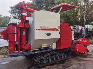 Moissonneuse-batteuse à riz RG108, largeur de travail de 2300 mm, châssis haut, pour les conditions d'agriculture en zones humides - Product Image 5