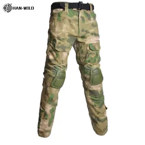 Camo Trousers HAN WILD Custom Camo Outdoor Trousers Tactical Combat Pants Men's Trousers