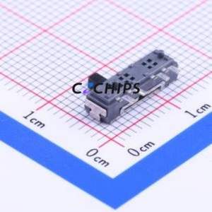 K3-1346S-K1 Slide Switch SMD Switch Single Pole Three Throw Rectangle Pin Header Gull Wing Type 13mm - Product Image 2