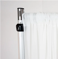 Tubería de aluminio y telones de fondo para eventos Decoración de bodas