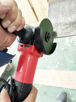 Meuleuse d'angle électrique bricolage professionnel 100mm/125mm déclencheur de commutateur puissant 115mm diamètre de disque pour la coupe de bois de carrelage Portable