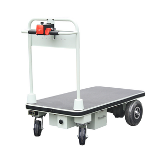 Grote Laadcapaciteit Magazijn Vrachtwagen Tuin Elektrische <span class=keywords><strong>Trolley</strong></span> Te Koop Elektrische Carry Wagon Met 4 Wielen Elektrische Platte <span class=keywords><strong>Trolley</strong></span> - Product Image 6