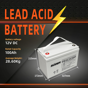 สำหรับแบตเตอรี่ตะกั่วกรดแบบ Deep Cycle ขนาด 12V 250Ah ที่สามารถชาร์จได้ ใช้กับพลังงานแสงอาทิตย์และระบบกักเก็บพลังงานแบบเจล รองรับขนาด 200Ah 150Ah 100Ah - Product Image 3