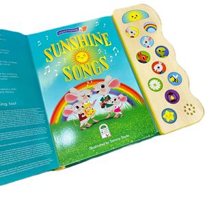 Tùy Chỉnh Trẻ Em Học Sớm Âm Thanh Động Vật Cuốn Sách Sáng Tạo Tiếng Anh Âm Nhạc Cuốn Sách Với Bàn Phím Ghi Âm Thanh Cuốn Sách - Product Image 2