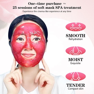 Masque Crème Exfoliant Éclaircissant et Hydratant aux Herbes, Vitamine C, Nicotinamide, Rose et Centella, Format Voyage, pour Nez et <span class=keywords><strong>Visage</strong></span>, Marque Privée - Product Image 1