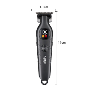 Cortadora <span class=keywords><strong>de</strong></span> <span class=keywords><strong>Pelo</strong></span> <span class=keywords><strong>Kemei</strong></span> KM-1681 con Diseño Delgado Antideslizante para Barbería, Máquina Cortadora <span class=keywords><strong>de</strong></span> <span class=keywords><strong>Pelo</strong></span> <span class=keywords><strong>de</strong></span> Alta Velocidad con Recortadores <span class=keywords><strong>de</strong></span> Precisión - Product Image 2