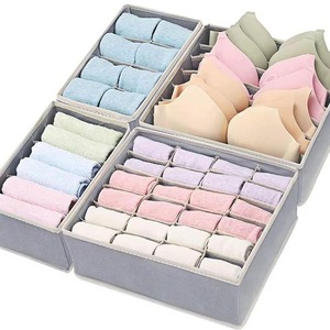 Pabrik langsung grosir multi-fungsi persegi panjang <span class=keywords><strong>Organizer</strong></span> kotak rumah mengatur pakaian dalam <span class=keywords><strong>Bra</strong></span> dasi pakaian penyimpanan kualitas - Product Image 3