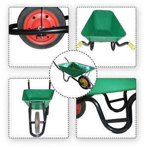 <span class=keywords><strong>Carretilla</strong></span> de Jardín de Alta Resistencia WB3800, <span class=keywords><strong>Carretilla</strong></span> de Construcción para Sri Lanka y Sudáfrica, <span class=keywords><strong>Carretilla</strong></span> de Venta Caliente con Capacidad de Carga de 100 kg y <span class=keywords><strong>Rueda</strong></span> Sólida - Product Image 3