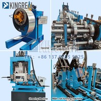 Máquina Automática de Perfilado de Rollos para la Fabricación de Perfiles de Acero Galvanizado en Forma de C, Perfiles Z, Vigas C y Vigas Z para Estructuras de Acero