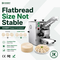 Machine automatique à faire des chapatis, des rotis, des tortillas, des enveloppes de raviolis et des pains plats pour la cuisine