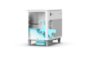 Caja de Arena Inteligente para Gatos, Cerrada, de Plástico, Fácil de Limpiar, Gran Capacidad, Autolimpiable, con Desodorización Continua - Product Image 6