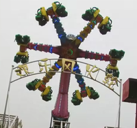 Équipement de parc d'attractions Waimar jeux de carnaval chaise rotative à 360 degrés manèges de clown amusants de cirque fou