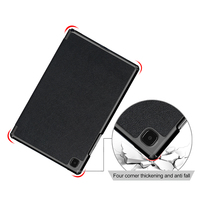 Étui pour tablette en cuir PU et en polycarbonate pour iPad Air 11 M4 2026 avec fonction de mise en veille et de réveil automatiques