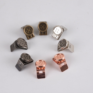 Fabricación <span class=keywords><strong>Tirantes</strong></span> de metal <span class=keywords><strong>Botones</strong></span> Sin coser Botón Extremo Brace Clips <span class=keywords><strong>para</strong></span> jeans <span class=keywords><strong>para</strong></span> pantalones <span class=keywords><strong>Tirantes</strong></span> Sombreros Jeans Pantalones Reemplazo - Product Image 4