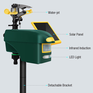 Aosion 2 năm bảo hành BSCI CE ROHS chứng nhận năng lượng mặt trời Hoang Dã lợn expeller đẩy lùi chim Hươu chim bồ câu Racoon máy bay phản lực nước Repeller - Product Image 1