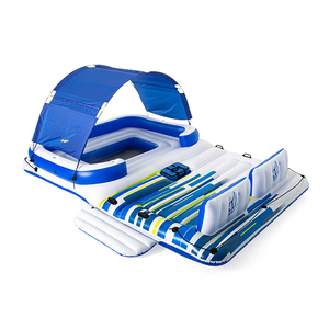 <span class=keywords><strong>Isla</strong></span> Flotante Inflable Grande para 10 Personas/Balsa Inflable para Agua con Asientos/Cama Flotante Inflable para Agua - Product Image 1