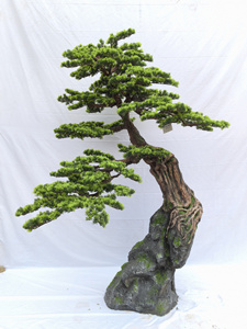 Landscape Designer Preferred Custom <strong>Artificial</strong> Pine Bonsai <strong>Tree</strong> | Realistic Bark Texture &amp; Modular Structure For Easy Transport - Product Image 4