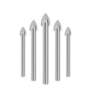 LAVIE Triangular <b>Drill</b> <b>Bit</b> <b>Set</b> 3mm 4mm 6mm 8mm 10mm For <b>Masonry</b> Tile Ceramic Wall Drilling - Product Image 3