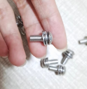 Stock M5 M6 Tornillo Tuerca y arandela Acero inoxidable Inox 18-8 Ss304 SS <span class=keywords><strong>Din7380</strong></span> Cabeza hueca hexagonal Sems Tornillo - Product Image 5