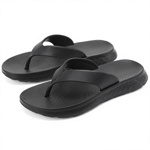 Tongs légères pour hommes, sandales d'été, semelle EVA, dessus en PVC, chaussures décontractées pour la plage et l'extérieur - Product Image 3