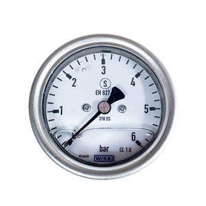 Best Selling Original Alemanha Wika Cápsula Manômetro Modelo 232.30 & 233.30 EN 837-1 & ASME B40.100 Compliant - Product Image 1