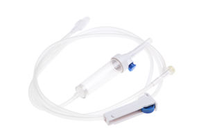 Sığır için profesyonel veteriner intravenöz damla seti-tek kullanımlık güvenlik EO sterilize edilmiş 150cm boru ve iğnesiz liman - Product Image 2