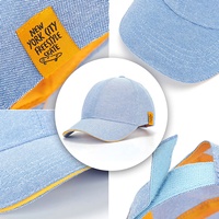 Nueva Gorra de Béisbol de Moda con Visera Plana para Niñas, Ajustable, para Deportes al Aire Libre, con Logotipo Personalizado, Tejido BSCI Duradero